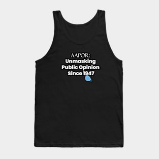 AAPOR 2022 Conference Logo - White Tank Top